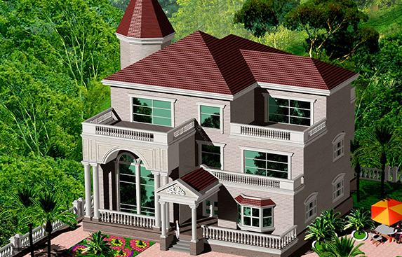 三层独栋欧式别墅