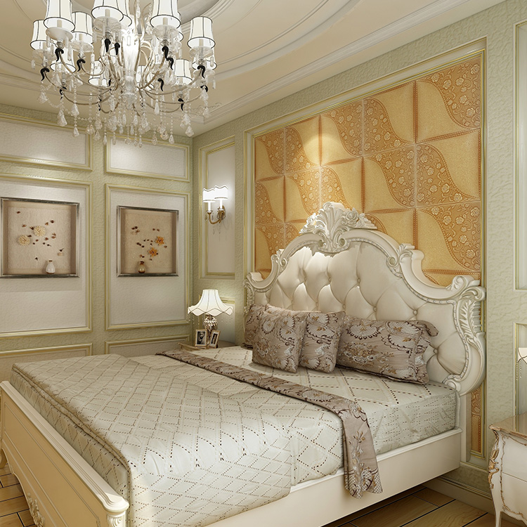 皮雕集成背景墙