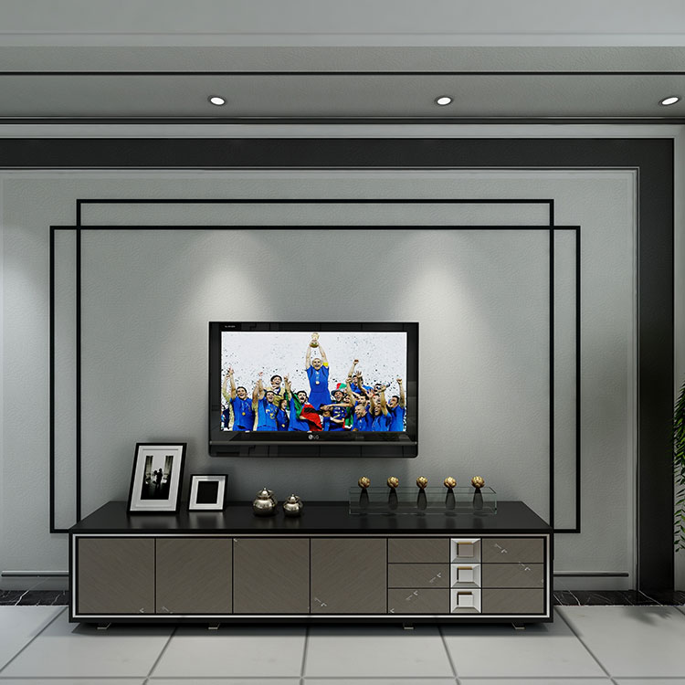 皮板集成背景墙